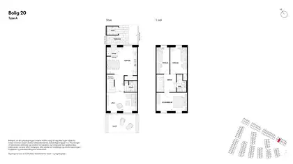 Visual presentation of the listing