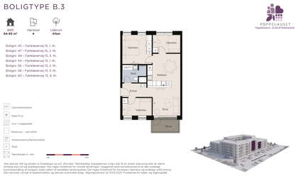 Visual presentation of the listing