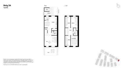Visual presentation of the listing