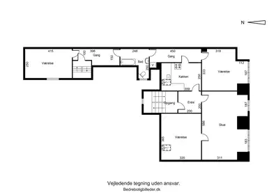 Visual presentation of the listing