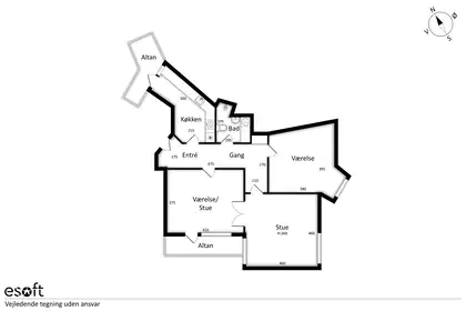 Visual presentation of the listing