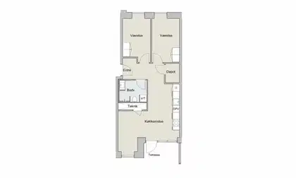 Visual presentation of the listing