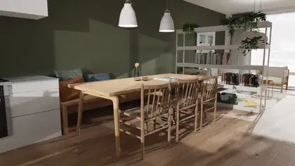 Visual presentation of the listing