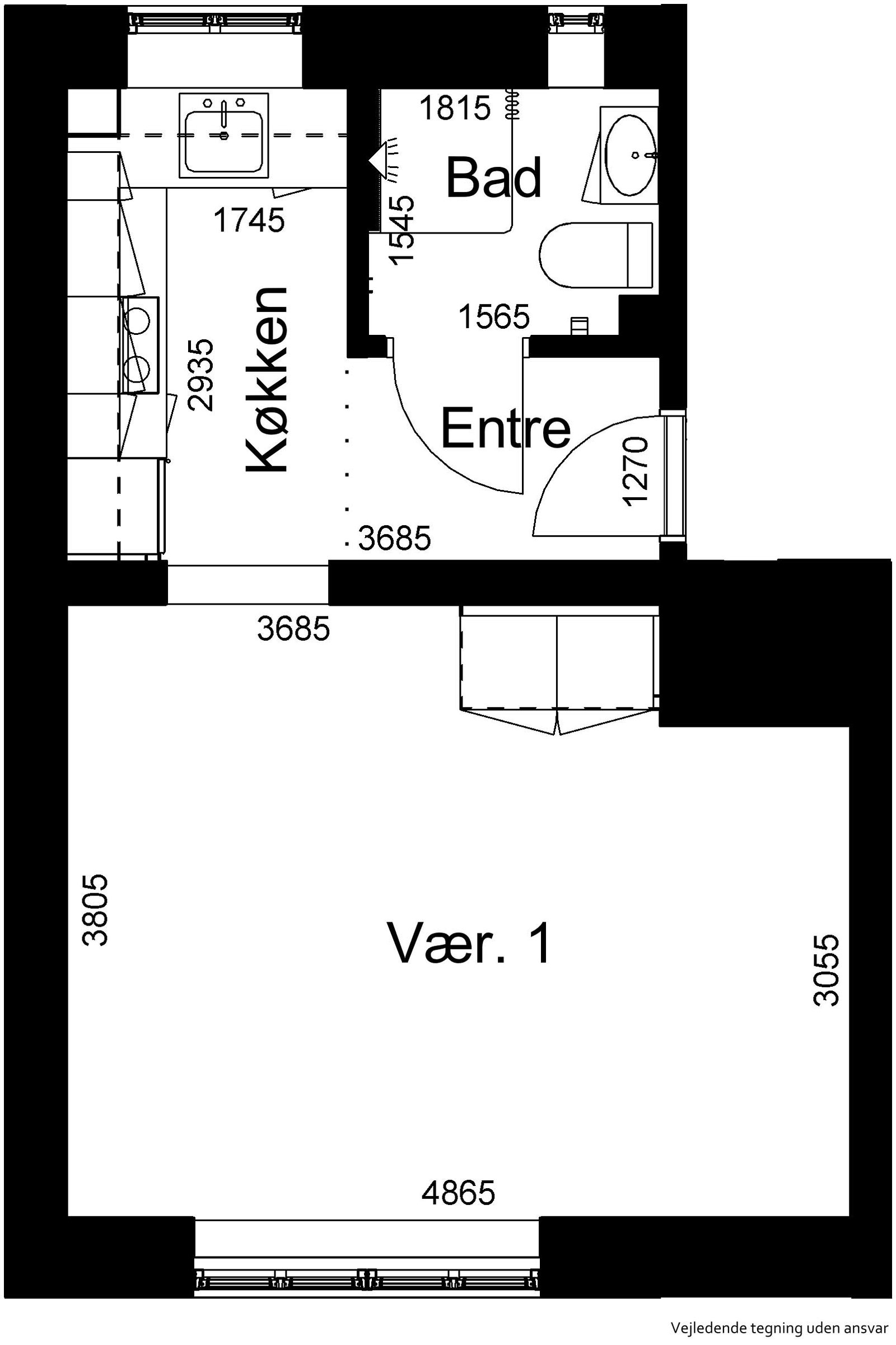 Visual presentation of the listing