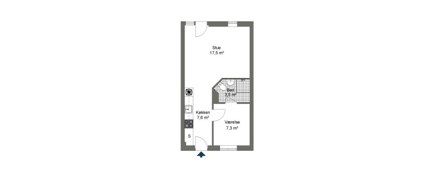 Visual presentation of the listing