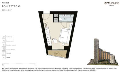 Visual presentation of the listing