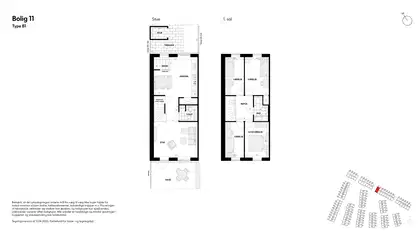 Visual presentation of the listing