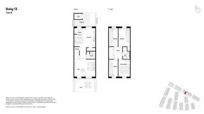 Visual presentation of the listing