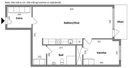 Visual presentation of the listing