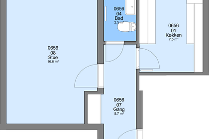 Visual presentation of the listing
