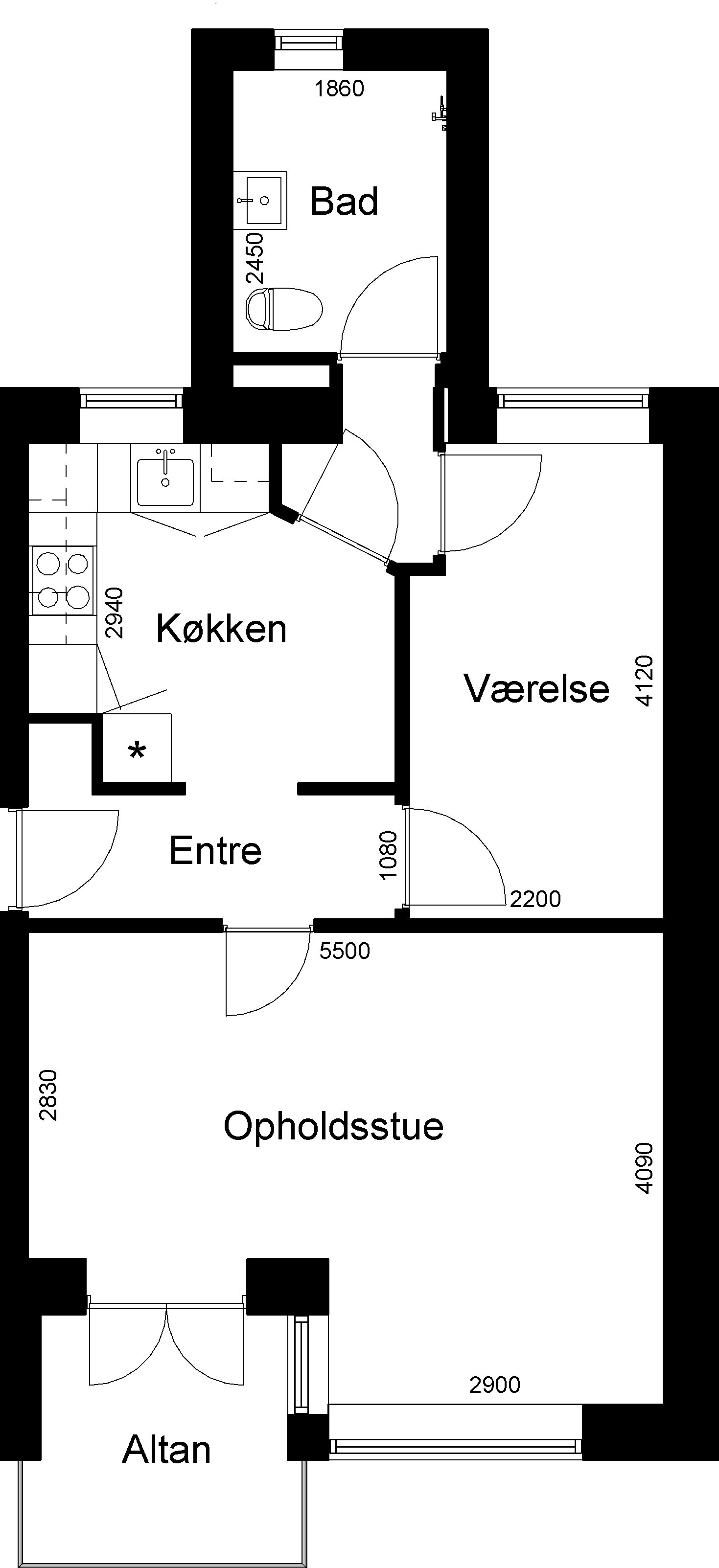 Visual presentation of the listing
