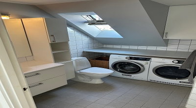 Lys og møbleret penthouse med altan på Amager - Sverrigsgade, København S - 1