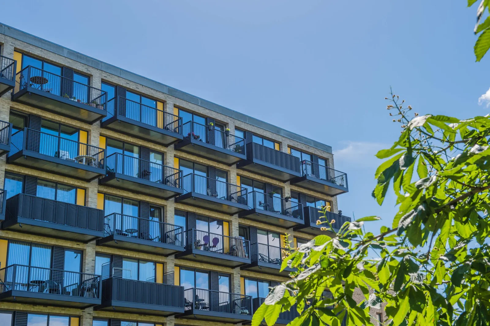 apartment Lys 2-værelses lejlighed med altan og elevator