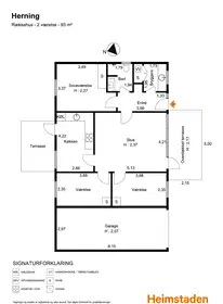Visual presentation of the listing