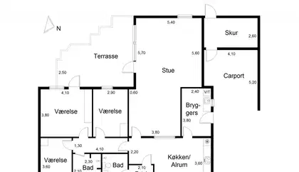 Visual presentation of the listing