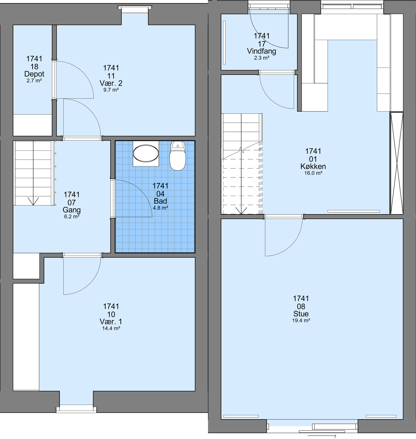 Visual presentation of the listing