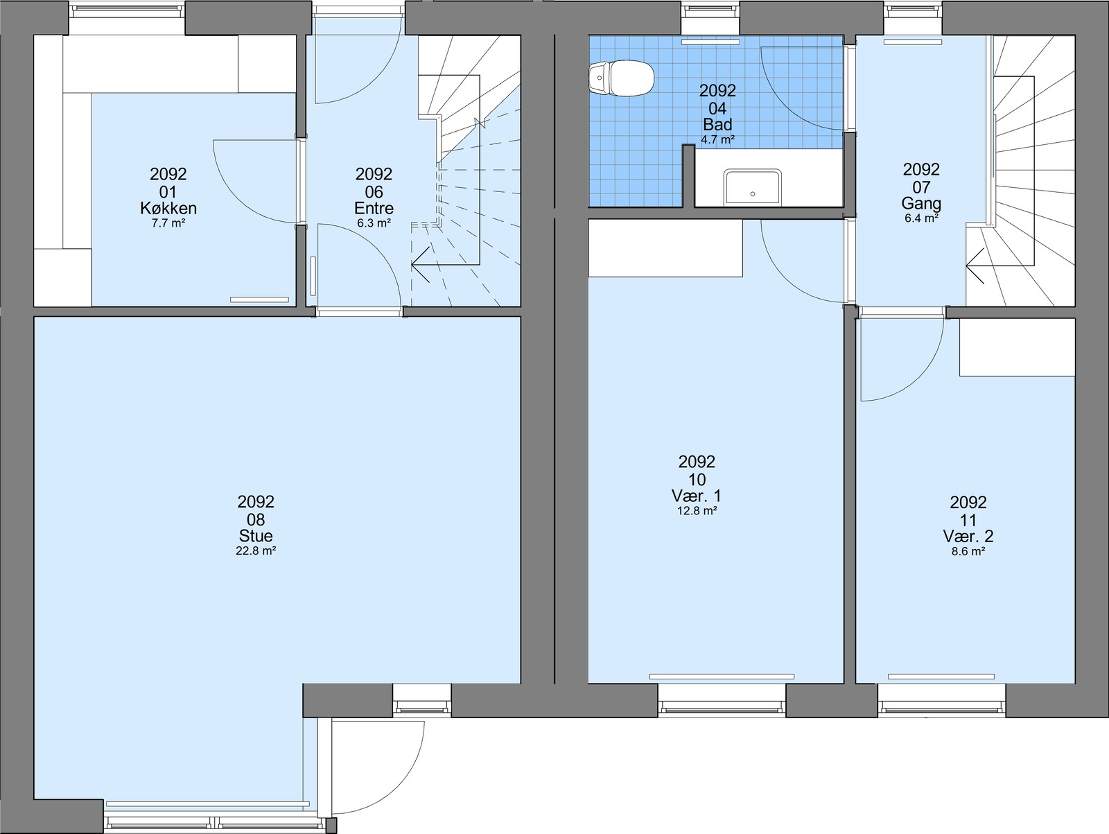 Visual presentation of the listing
