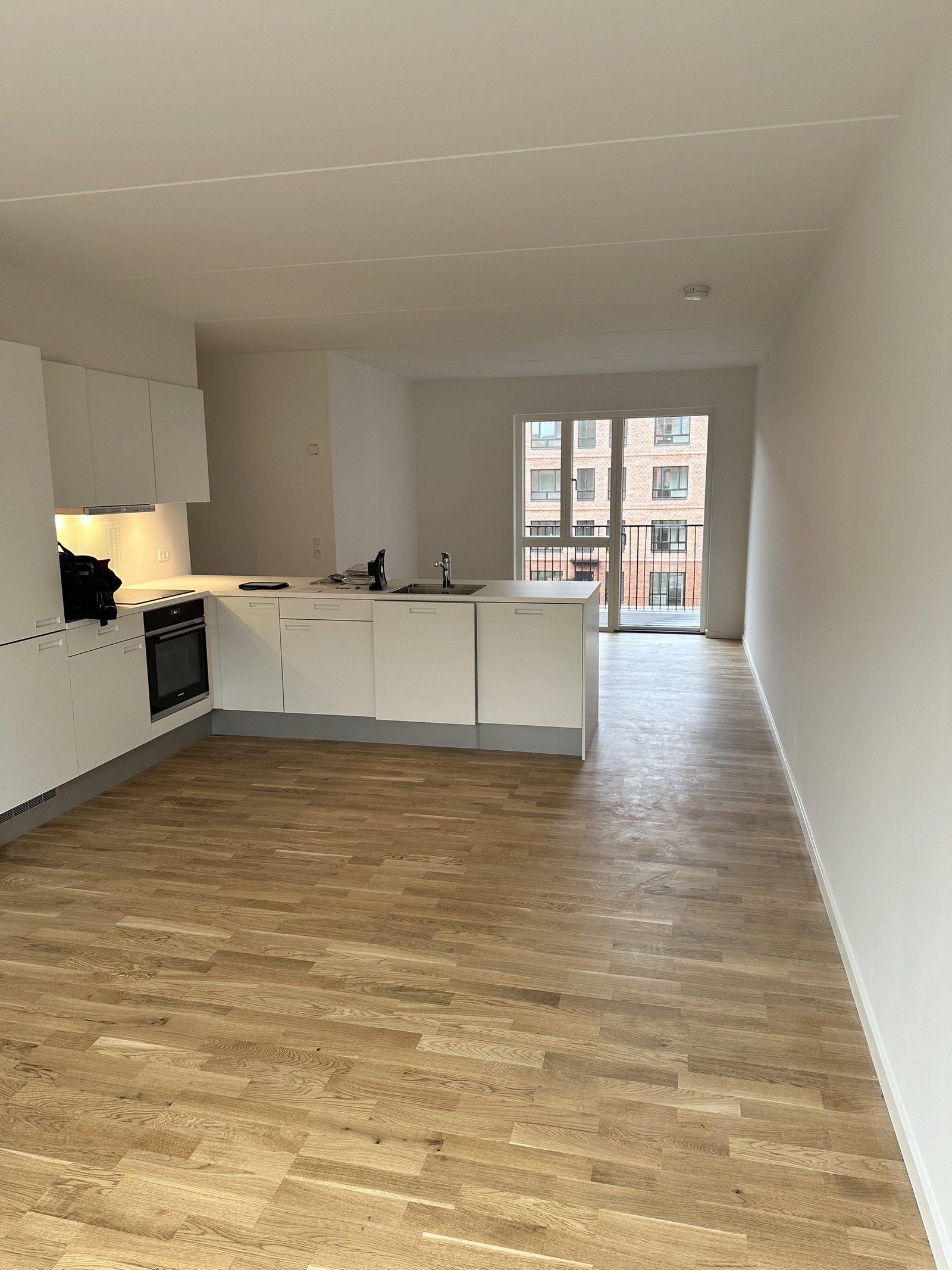 apartment Bright 3-Room Home Centrally Located in Ballerup