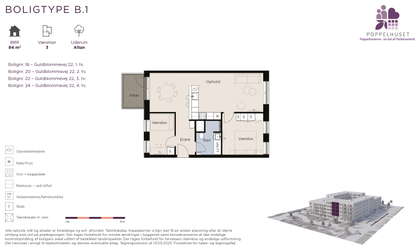 Visual presentation of the listing