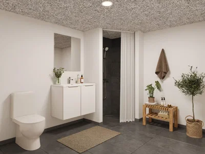 Rækkehus med moderne indretning og uderum - Haren, Støvring - 2
