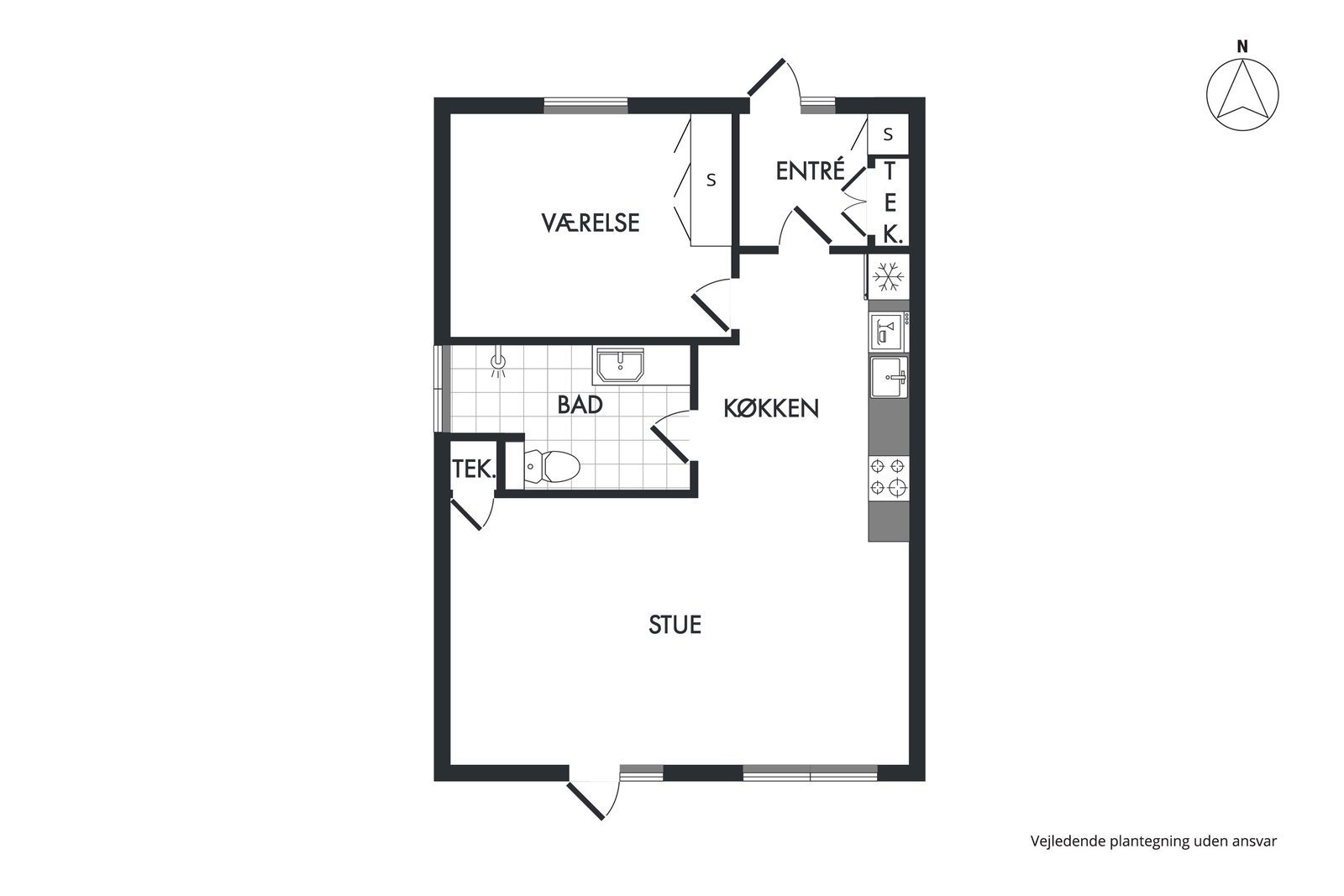 Visual presentation of the listing