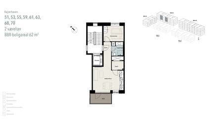 Visual presentation of the listing