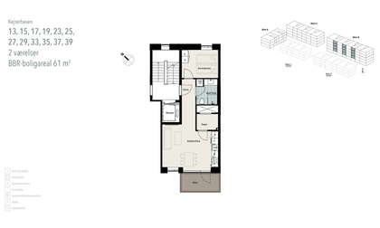 Visual presentation of the listing