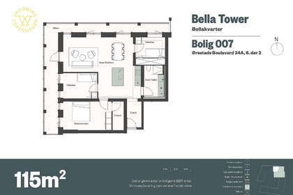 Visual presentation of the listing