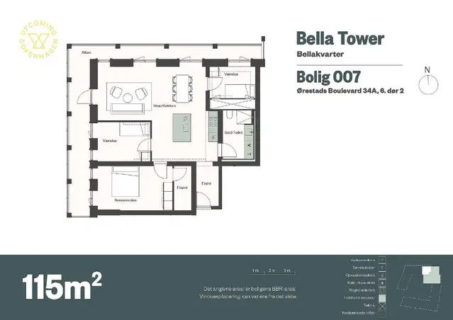 apartment Beautiful home of 115 m²