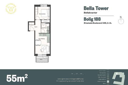 Visual presentation of the listing