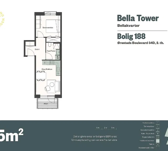apartment Lækker bolig på 55m²