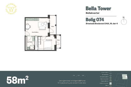 Visual presentation of the listing