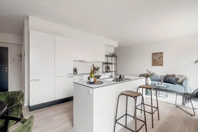 apartment Light and Inviting 2-Room Apartment in Taastrup