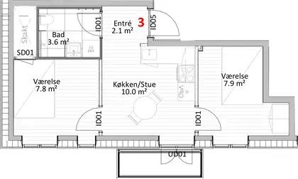 Visual presentation of the listing