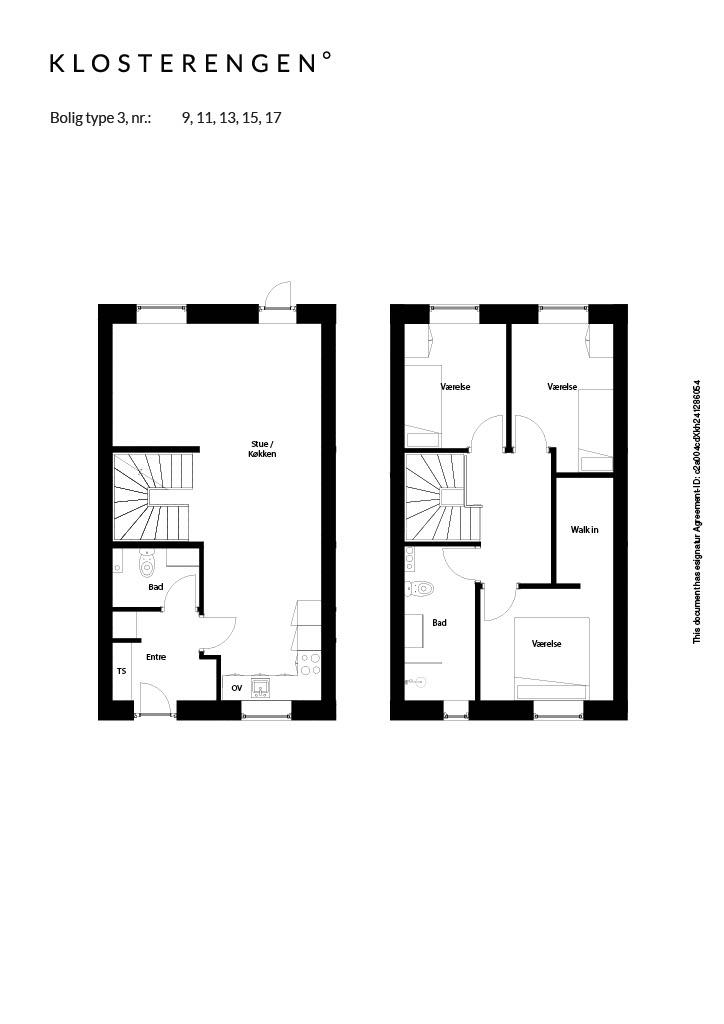 Visual presentation of the listing
