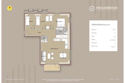 Visual presentation of the listing