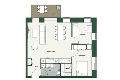 Visual presentation of the listing