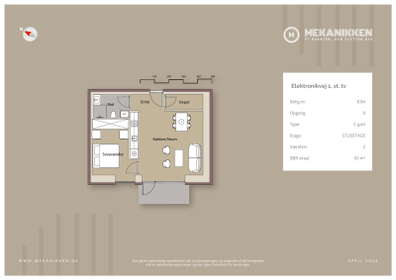 Visual presentation of the listing