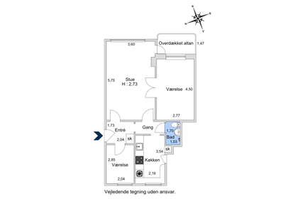 Visual presentation of the listing