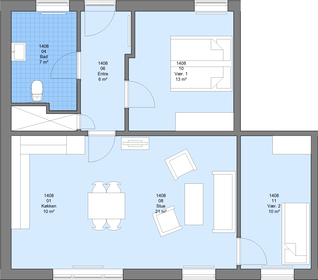 Visual presentation of the listing