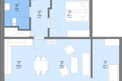 Visual presentation of the listing