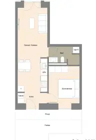 Visual presentation of the listing