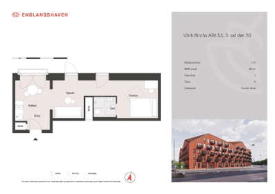 Visual presentation of the listing