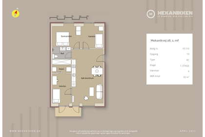 Visual presentation of the listing