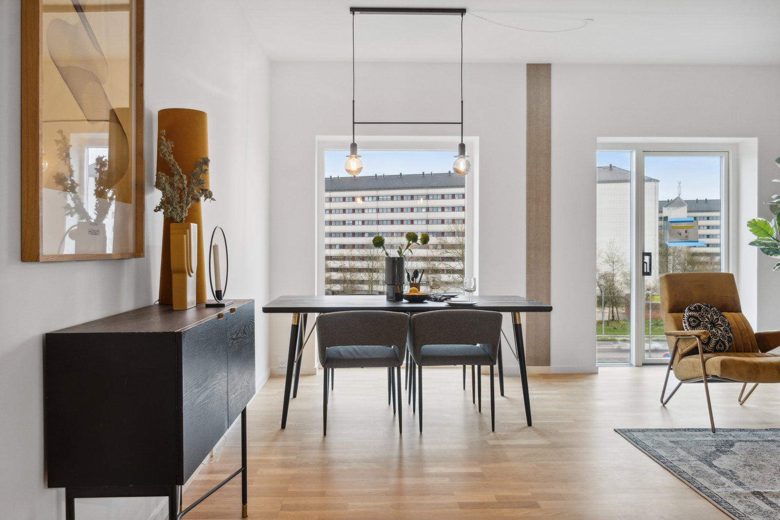 apartment Indbydende bolig på 91 m²