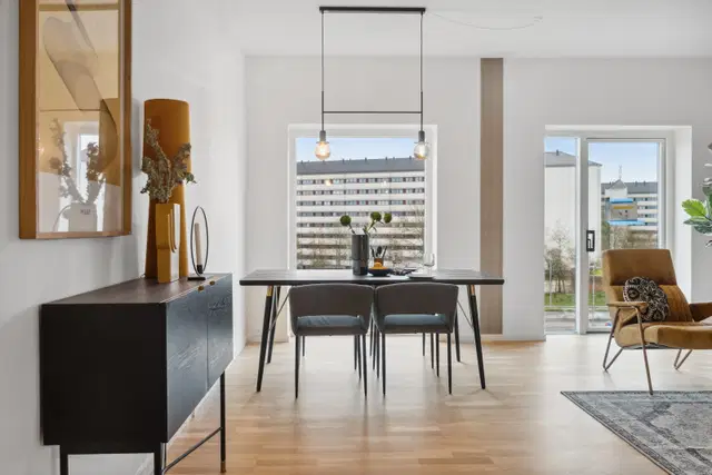 apartment Indbydende bolig på 91 m²