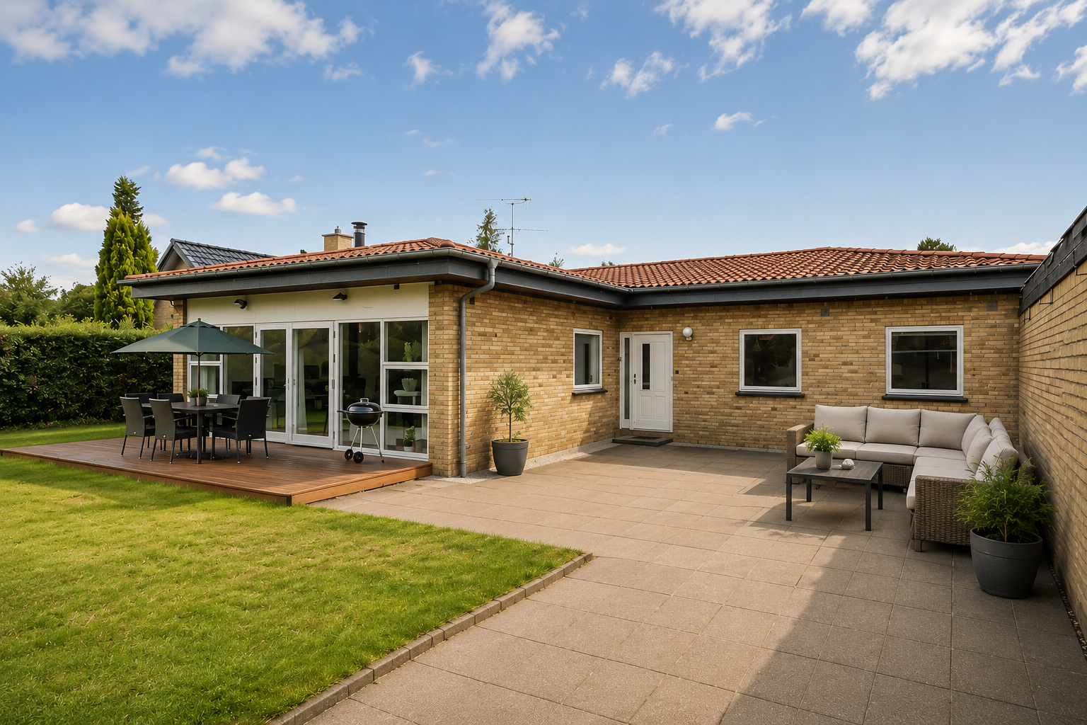 house Spacious Single-Story Villa with Garden and Plenty of Space in Virum