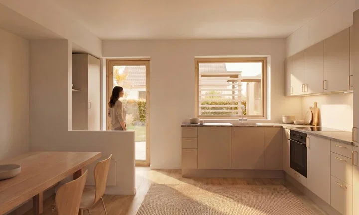 Moderne boliger med have eller altan - Gadehavestien, Taastrup - 0