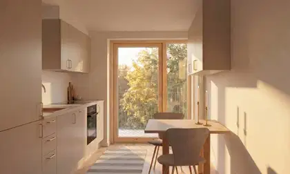 Visual presentation of the listing
