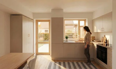 Moderne boliger med have eller altan - Gadehavestien, Taastrup - 1